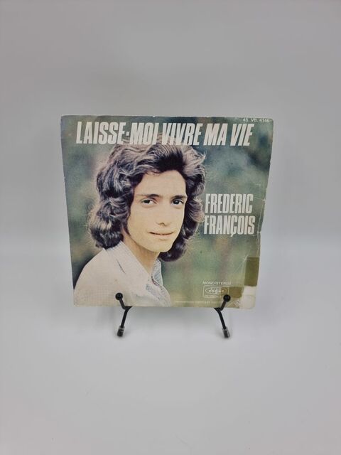 Vinyle 45 tours Frederic Fran�ois : Laisse-Moi Vivre ma Vie  1 Vulbens (74)