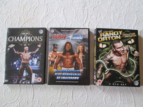 DVD de catch de la World Wrestling Entertainment (WWE) 5 Herblay (95)