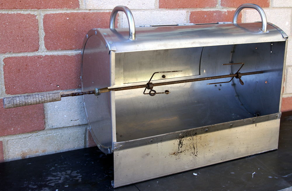 R&ocirc;tissoire de barbecue ou chemin&eacute;e Jardin
