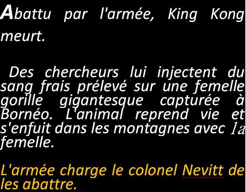 king kong2 DVD et blu-ray