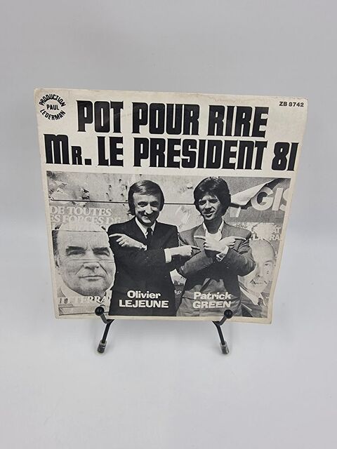 Vinyle 45 tours Pot pour Rire Mr. Le Pr�sident 81 : Olivier 4 Vulbens (74)