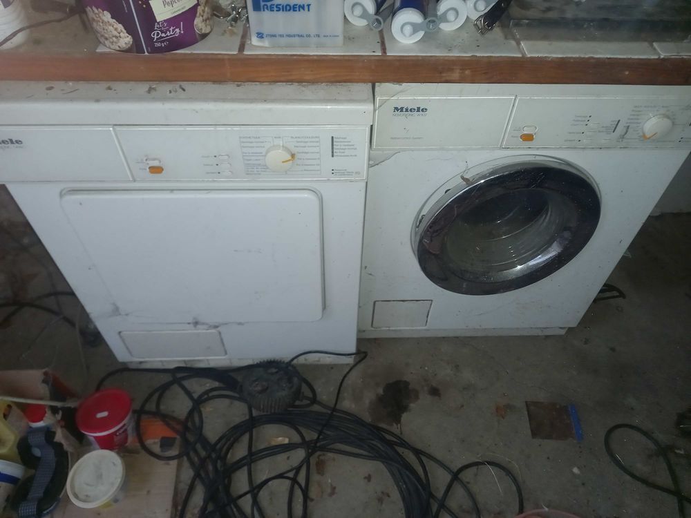 machine &agrave; laver + s&egrave;che linge miele Electroménager