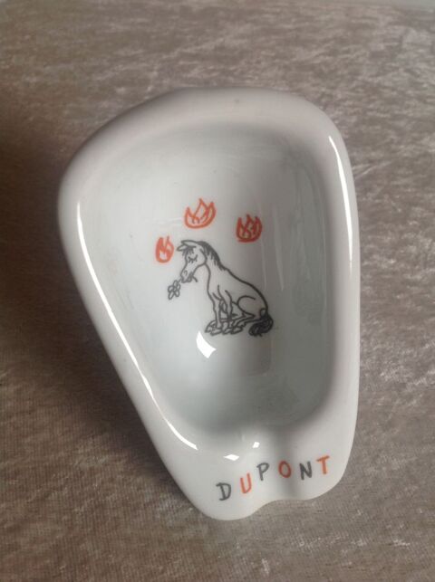 CENDRIER WC DUPONT EN PORCELAINE DE COULEUVRE 12 Tr�gunc (29)