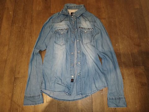 Chemise en jeans (Taille M) 1 Brillon-en-Barrois (55)