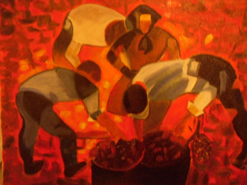 peinture acrylique Décoration
