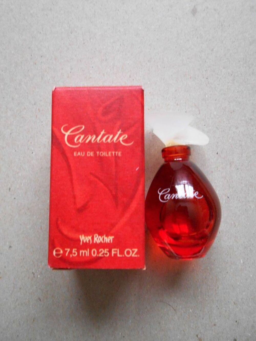 Miniature de parfum Cantate EDT 7,5ml Yves Rocher 