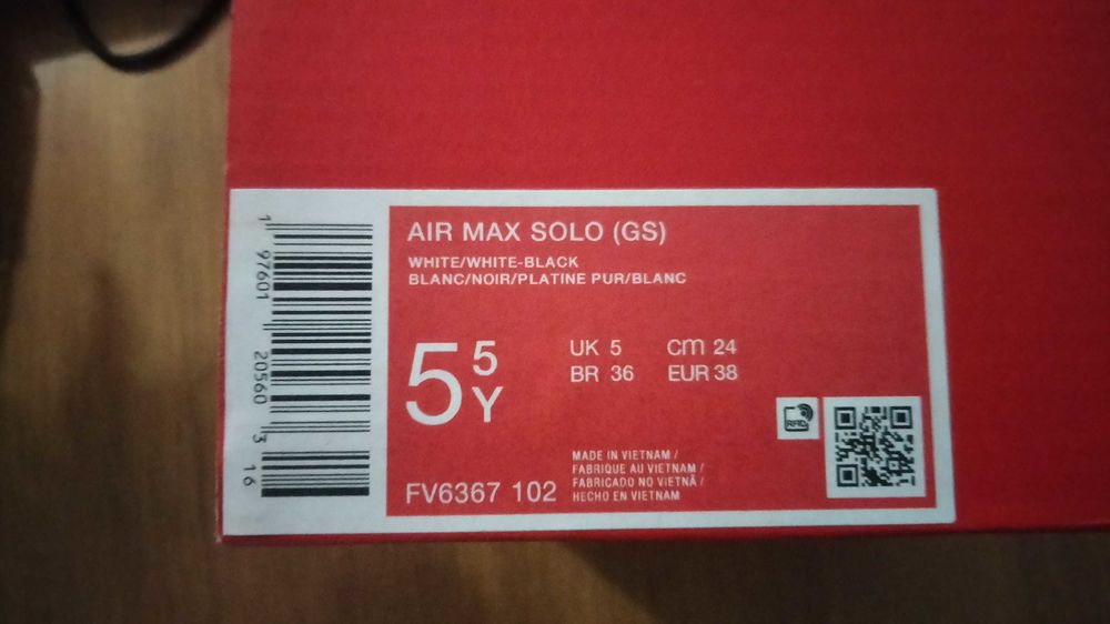Basket Nike air max taille 38 Chaussures