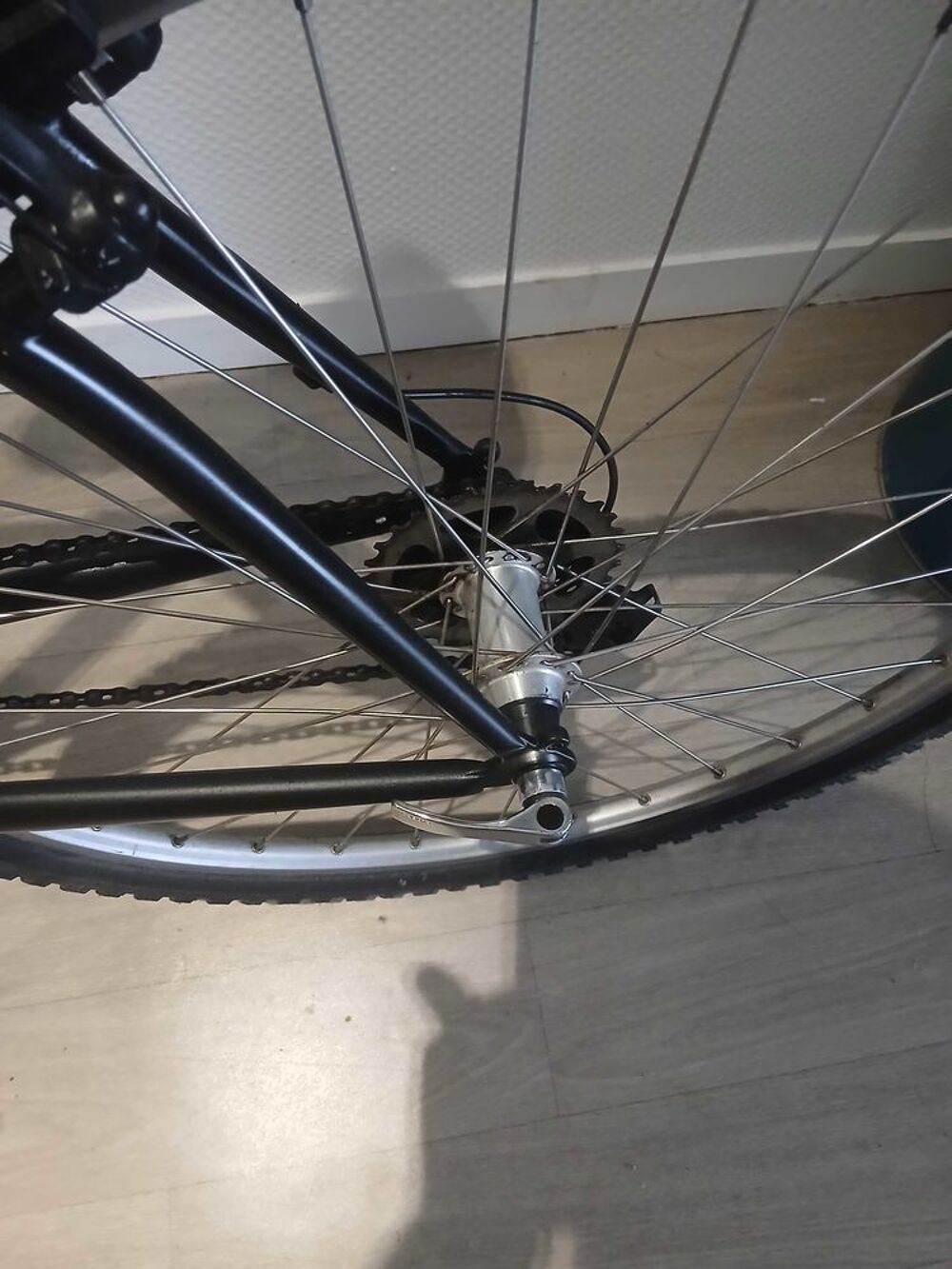 VTT carbone decathlon rockrider 5.0 1m75 Le cadre a carbone 21 vitesse Vélos