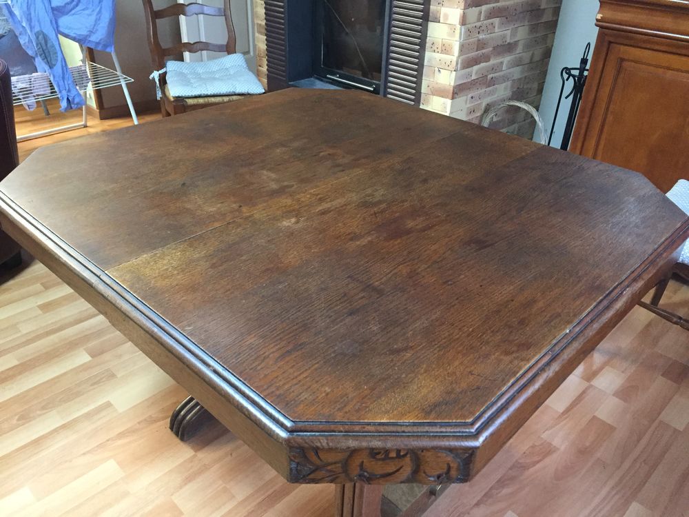 vent salon table bois massif Meubles