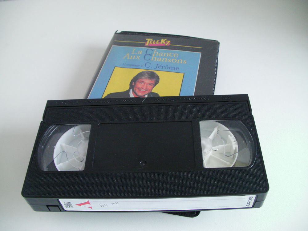 K7 VHS ou DVD HOMMAGE &agrave; C. JEROME (La CHANCE AUX CHANSONS) DVD et blu-ray