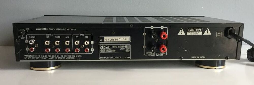 Ampli DENON - vintage Audio et hifi