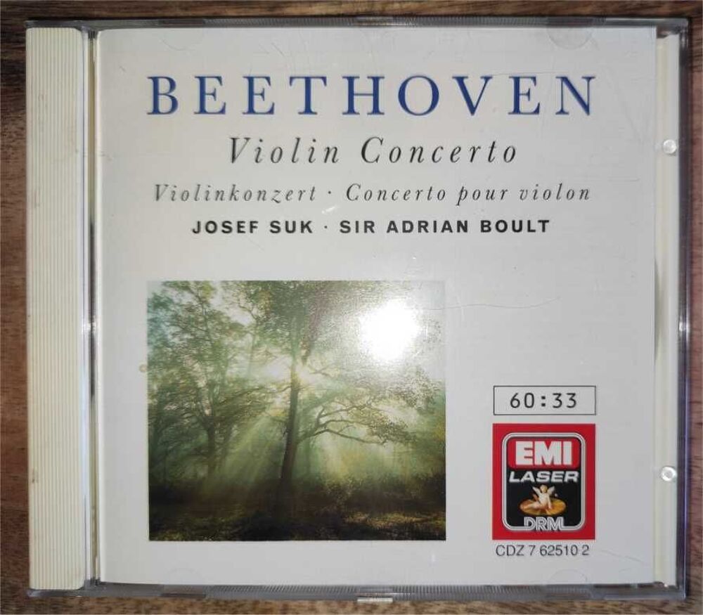 Beethoven Violin Concerto CD et vinyles