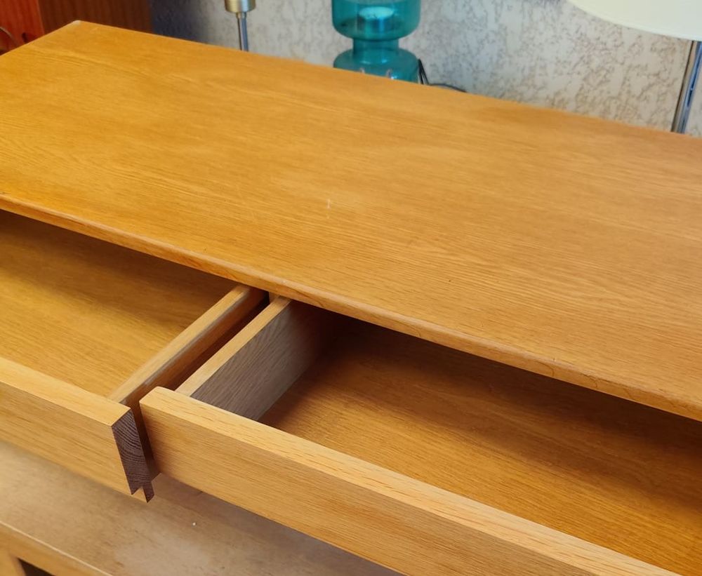 Meuble TV scandinave en teck Marian Grabinski pour IKEA Meubles