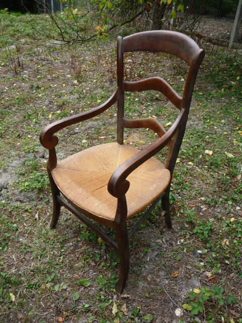 Fauteuil paill� ancien 65 Castres (81)