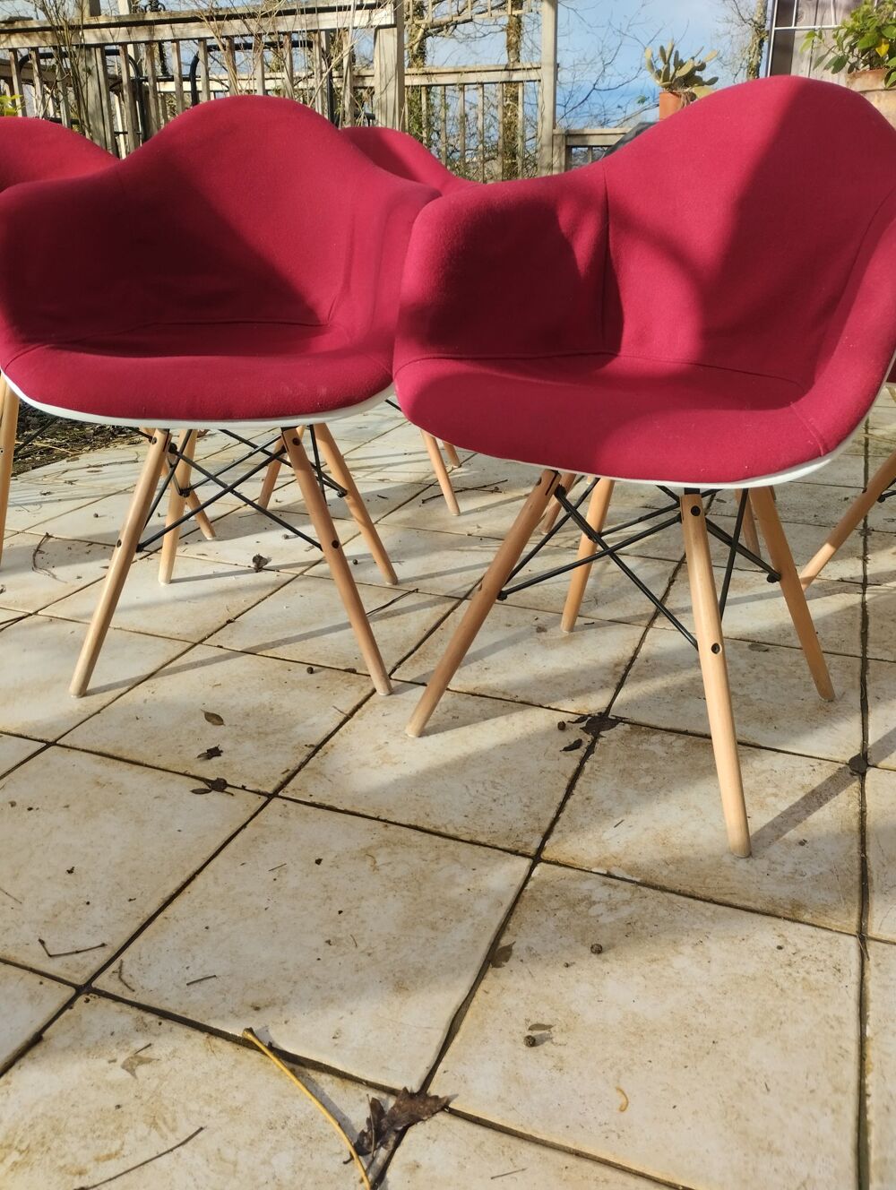 fauteuils Charles et Ray EAMES. Meubles