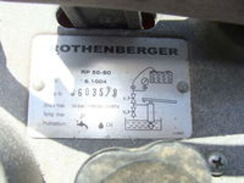   Pompe  preuve ROTHENBERGER 