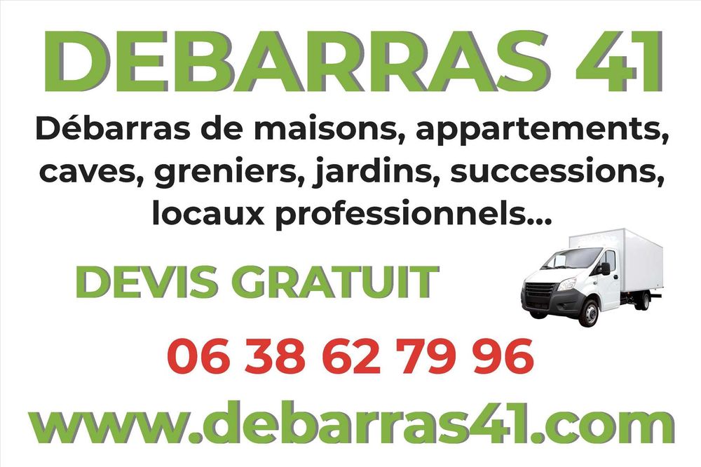   Débarras de maison, vide maison 41 