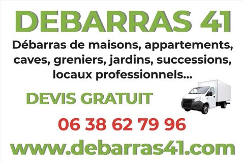 D&eacute;barras de maison, vide maison 41 0 41700 Le controis-en-sologne