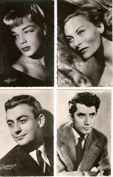 Cartes postales anciennes d'acteurs et actrices 2 Nantes (44)