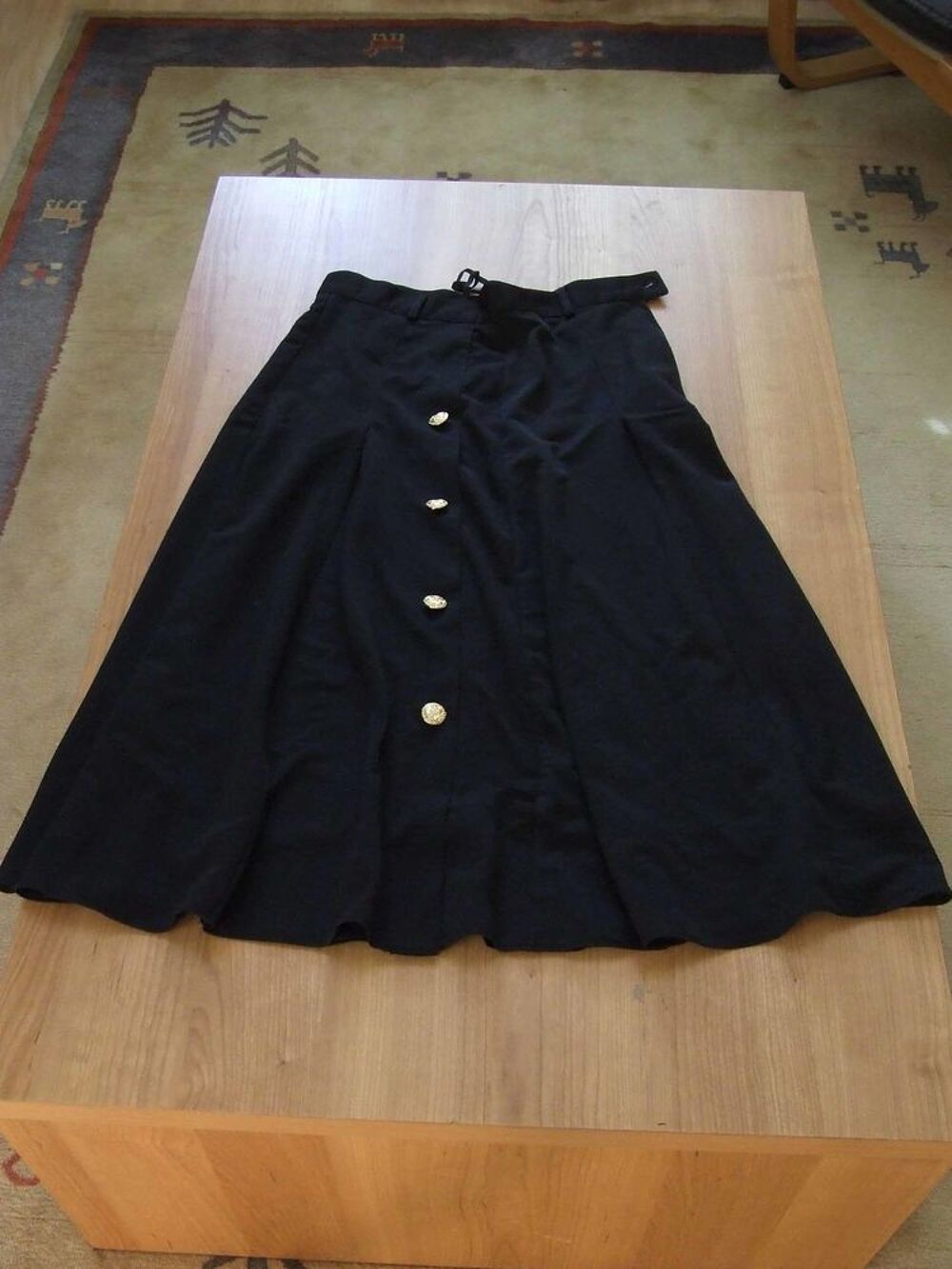 Jupe longue Noir T 42 TBE Vêtements