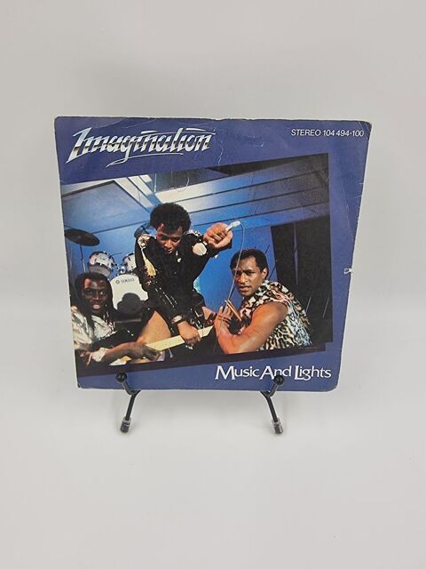 Vinyle 45 tours Imagination : Music and Lights avec fourreau 1 Vulbens (74)