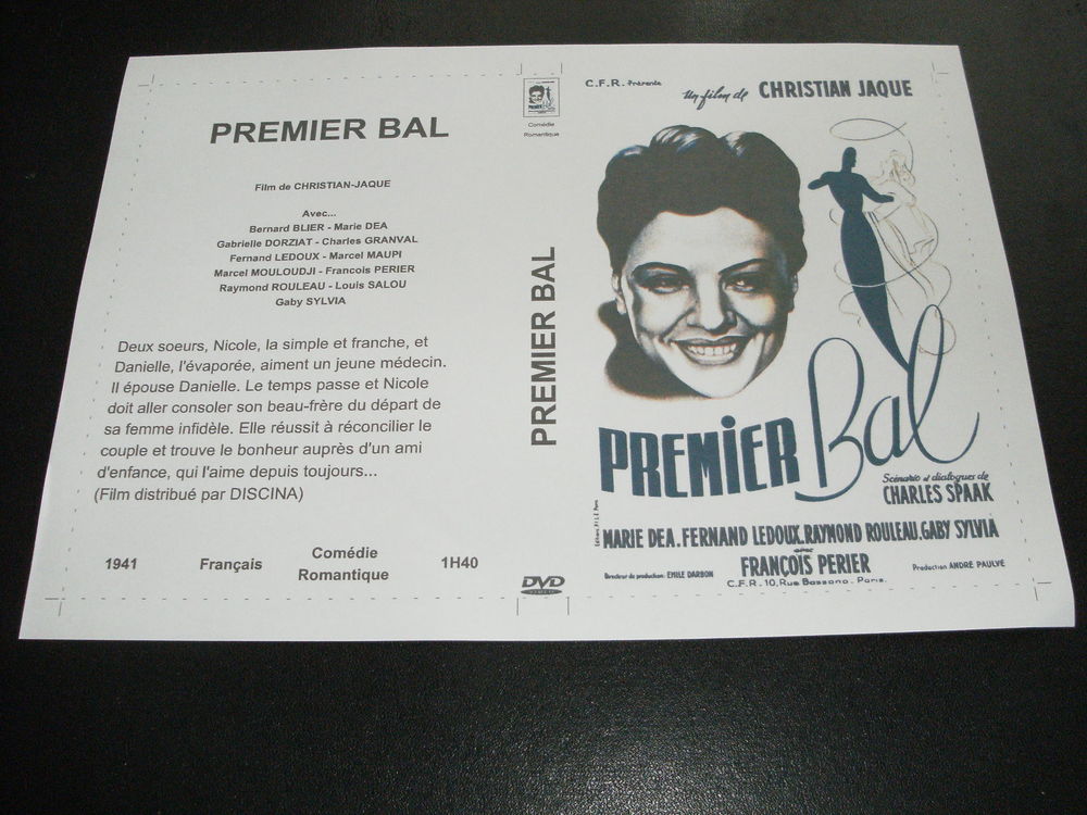 Film : " Premier bal " DVD et blu-ray