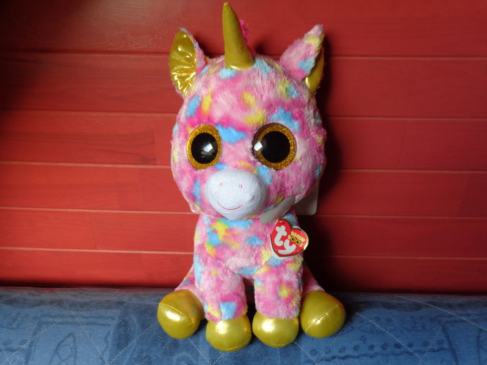 Peluche ty online licorne 40cm