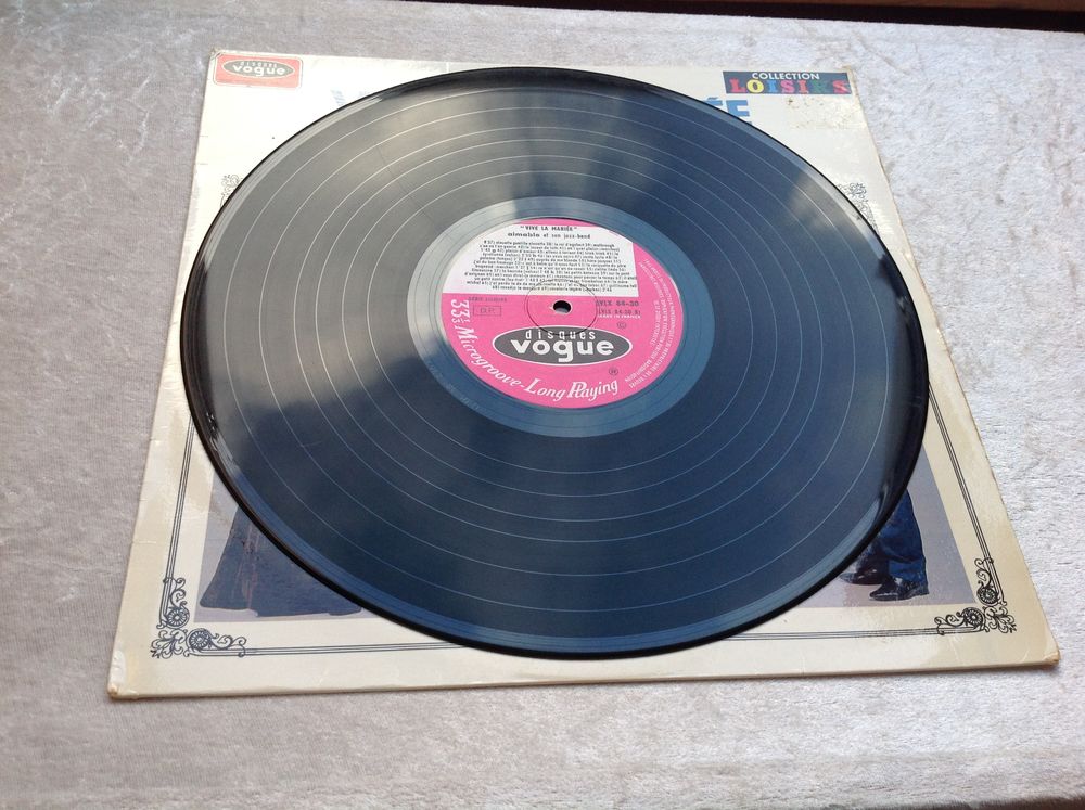 AIMABLE ET SON JAZZ BAND 33 TOURS VIVE LA MARI&Eacute;E Envoi Possi CD et vinyles