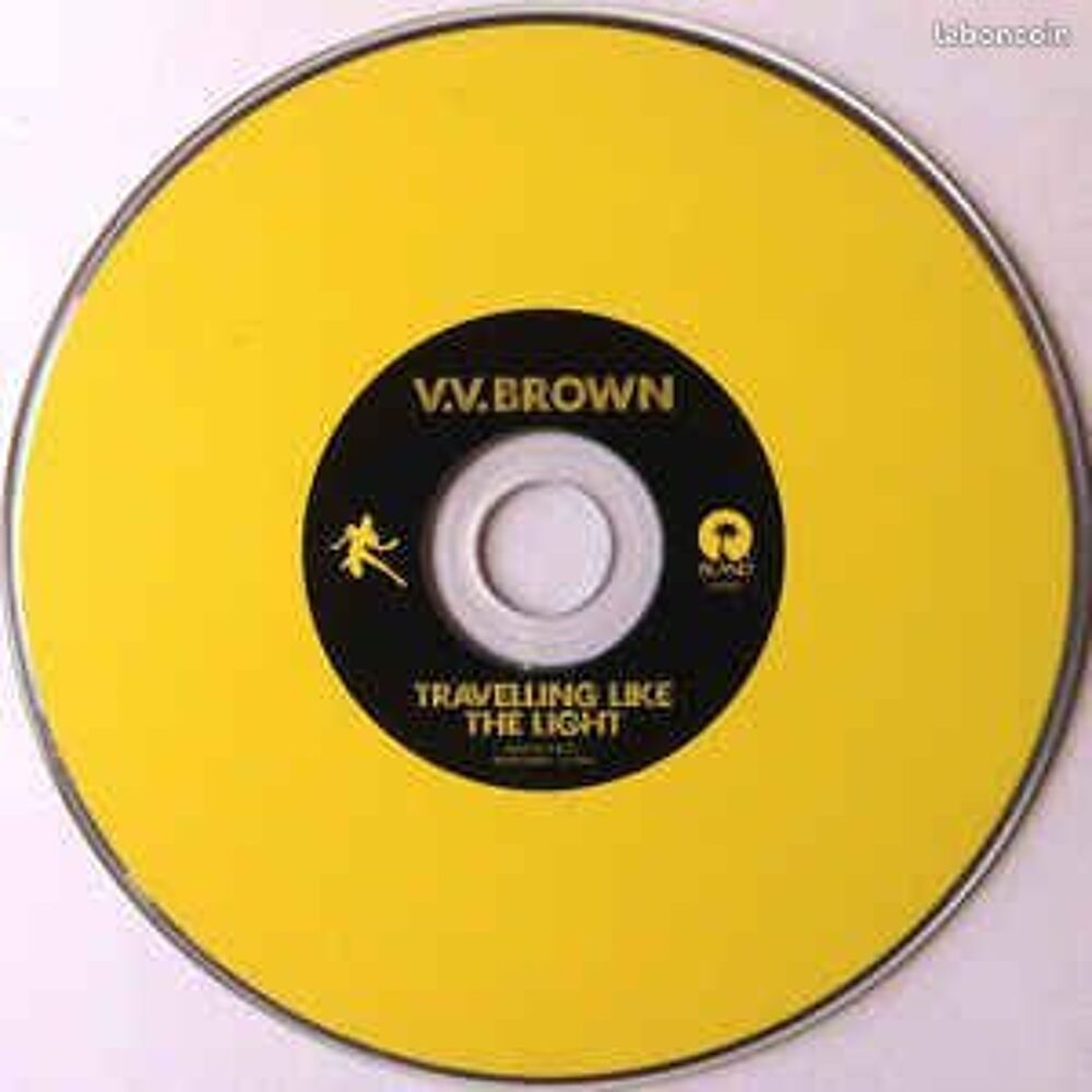 Cd V.V. Brown ?? Travelling Like The Light (etat neuf) CD et vinyles