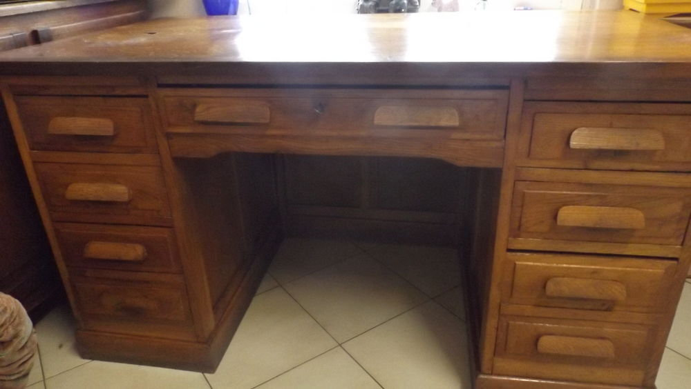 Bureau ch&ecirc;ne + Chaise Meubles