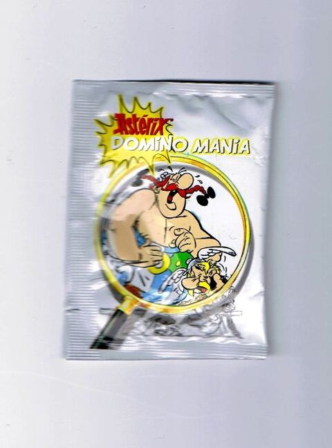 Sachet ASTRIX Domino Mania - AUCHAN - scell - 2011 3 Argenteuil (95)