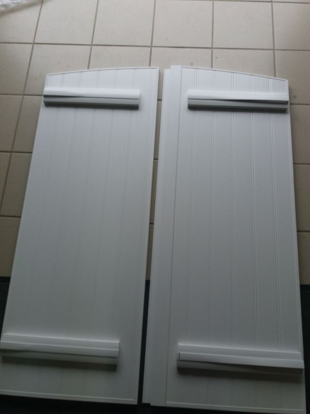 VOLETS PVC CINTRES 2 VANTAUX Bricolage
