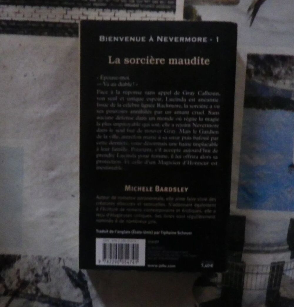 LA SORCIERE MAUDITE T1 BIENVENUE A NEVERMORE Livres et BD