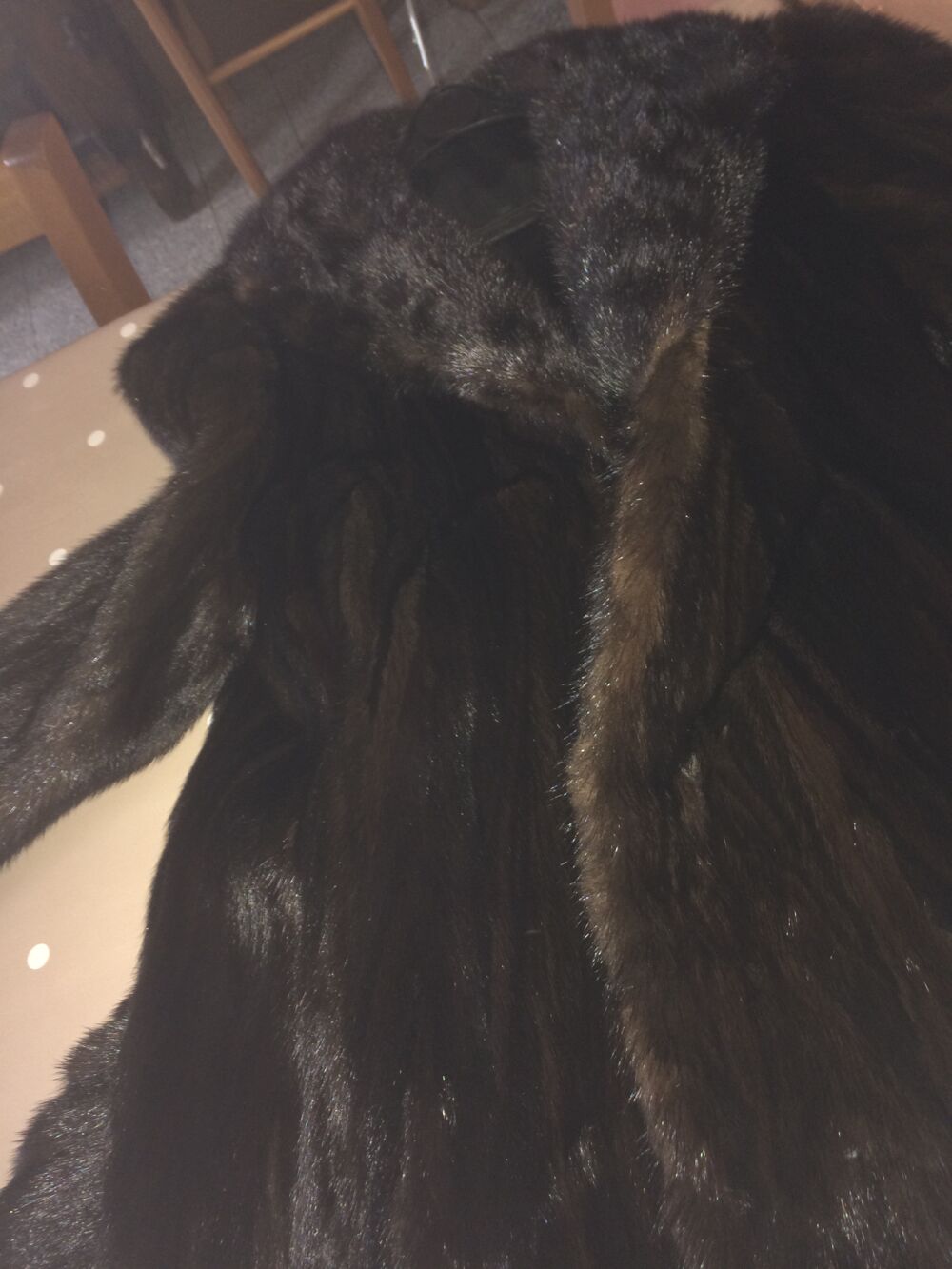 veste fourrure Vêtements