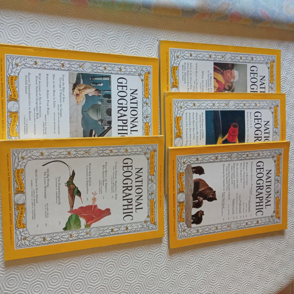 collection revues NATIONAL GEOGRAPHIC EN ANGLAIS Meubles