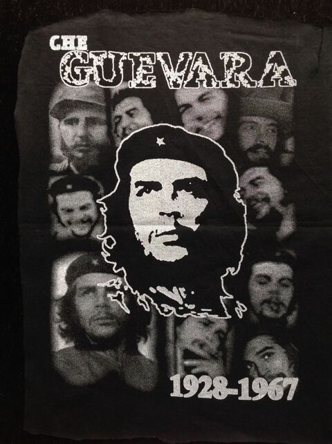 MOTIF CHE GUEVARA N&B SUR TISSU 41 x 30 cm Envoi Possible
2 Trégunc (29)