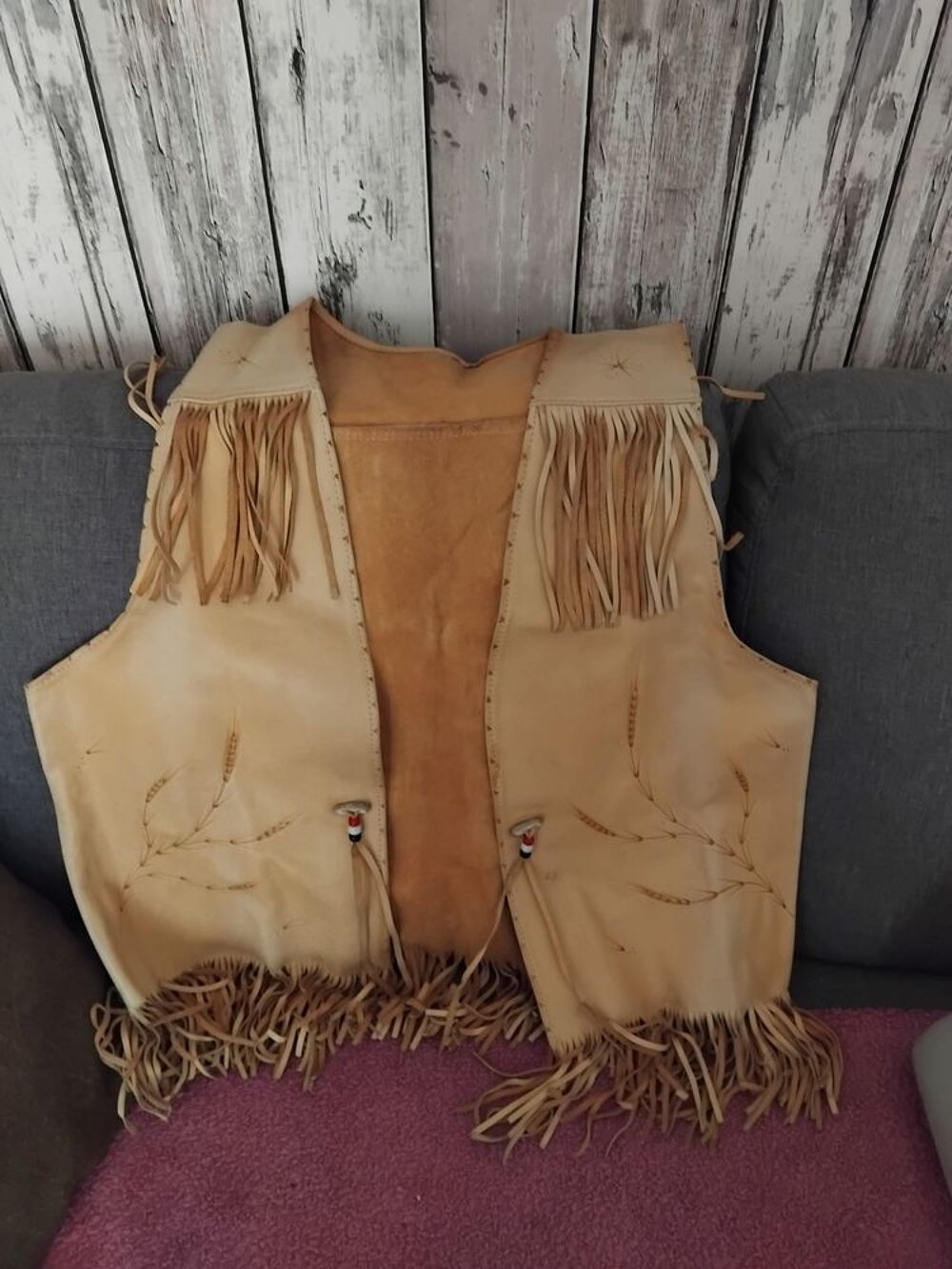 gilets cuir Vêtements