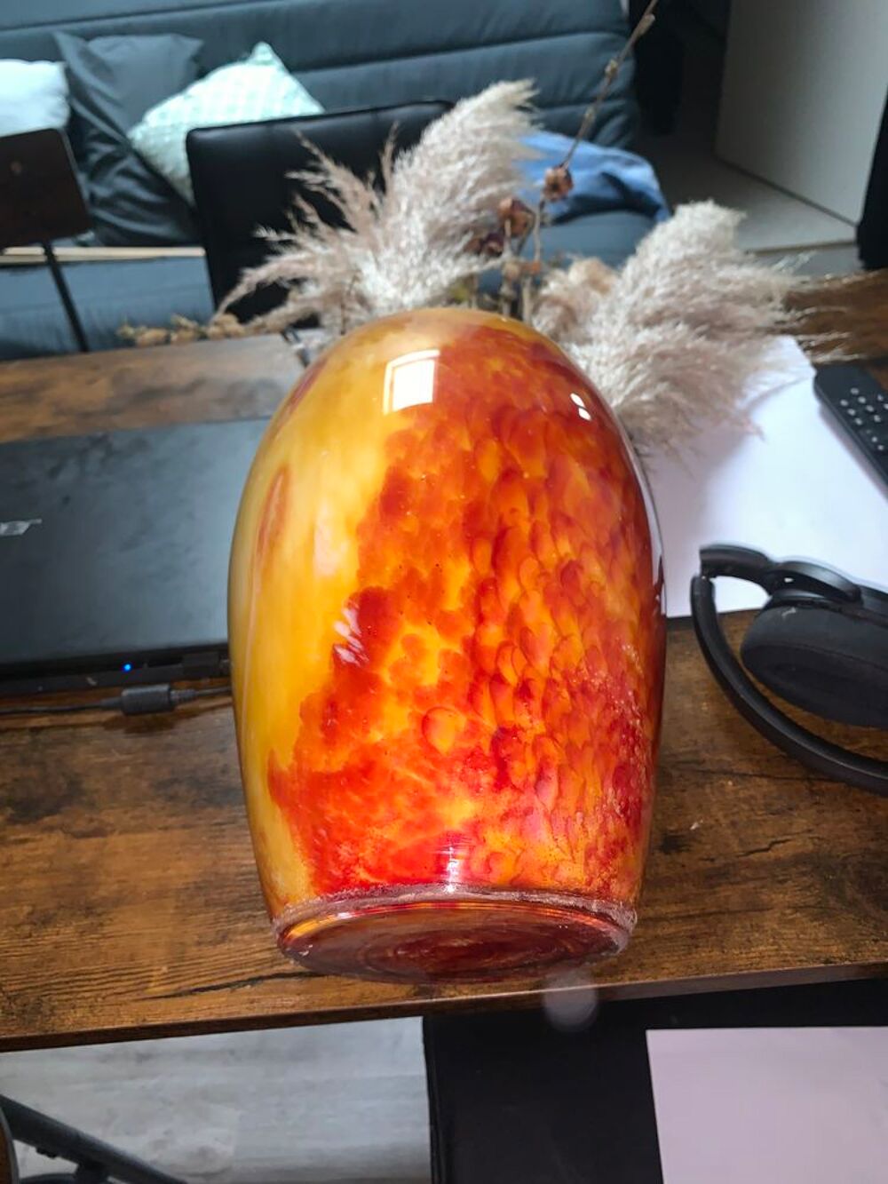 VIDE POCHE EMAUX DE LONGWY LAMPES VASES LAMPE Meubles
