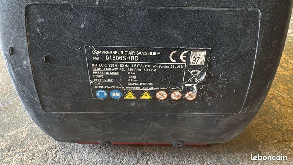 Compresseur d'air sans huile
Bricolage