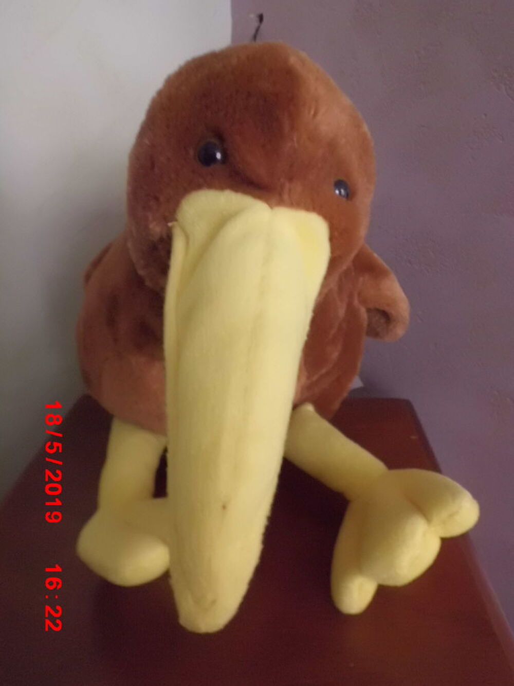 OISEAU MARRON ET JAUNE PROKIWI Jeux / jouets