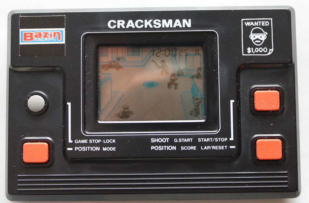 Cracksman / Anti Gang - Liwaco Handheld LCD Game Jeux / jouets