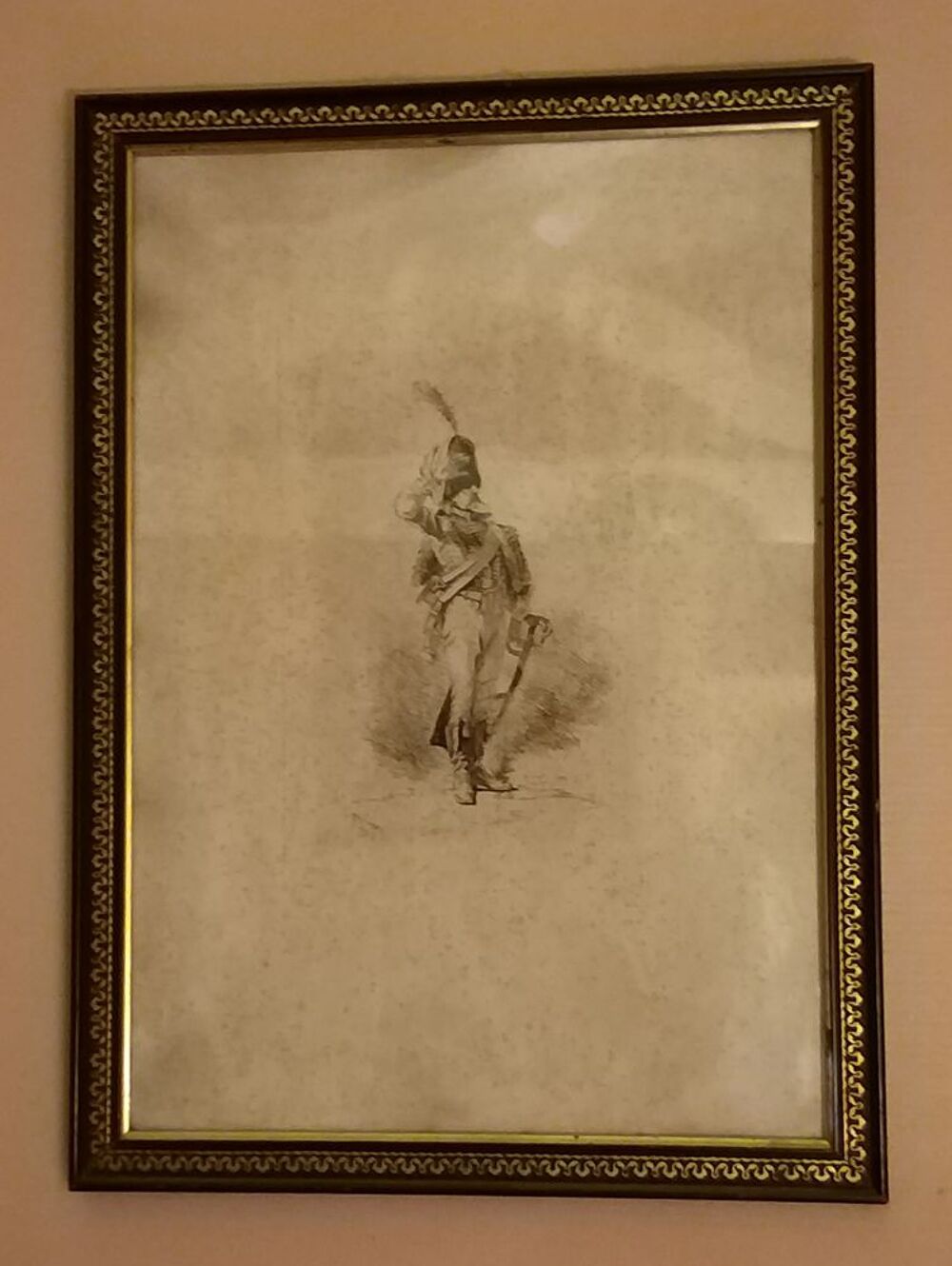 Tableau Ancien Original sign&eacute; d'Armand DUMARESQ de 1879 Décoration