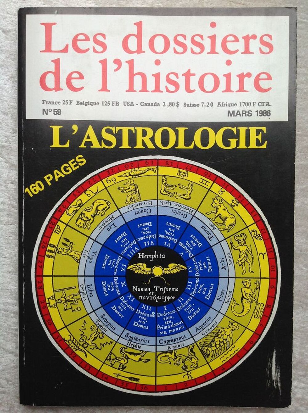 LES DOSSIERS DE L'HISTOIRE L'ASTROLOGIE
Livres et BD
