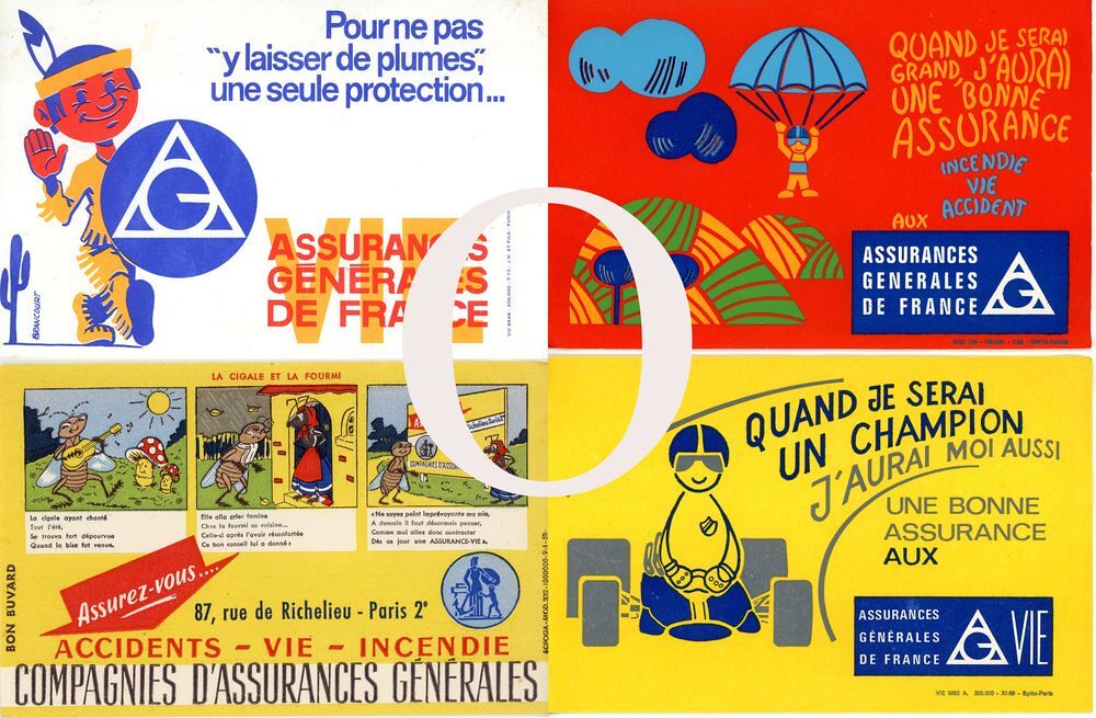 Buvards publicitaires 