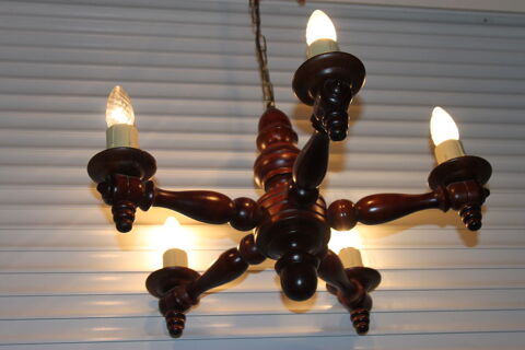 Lustre  5 lampes  35 Montigny-Lencoup (77)