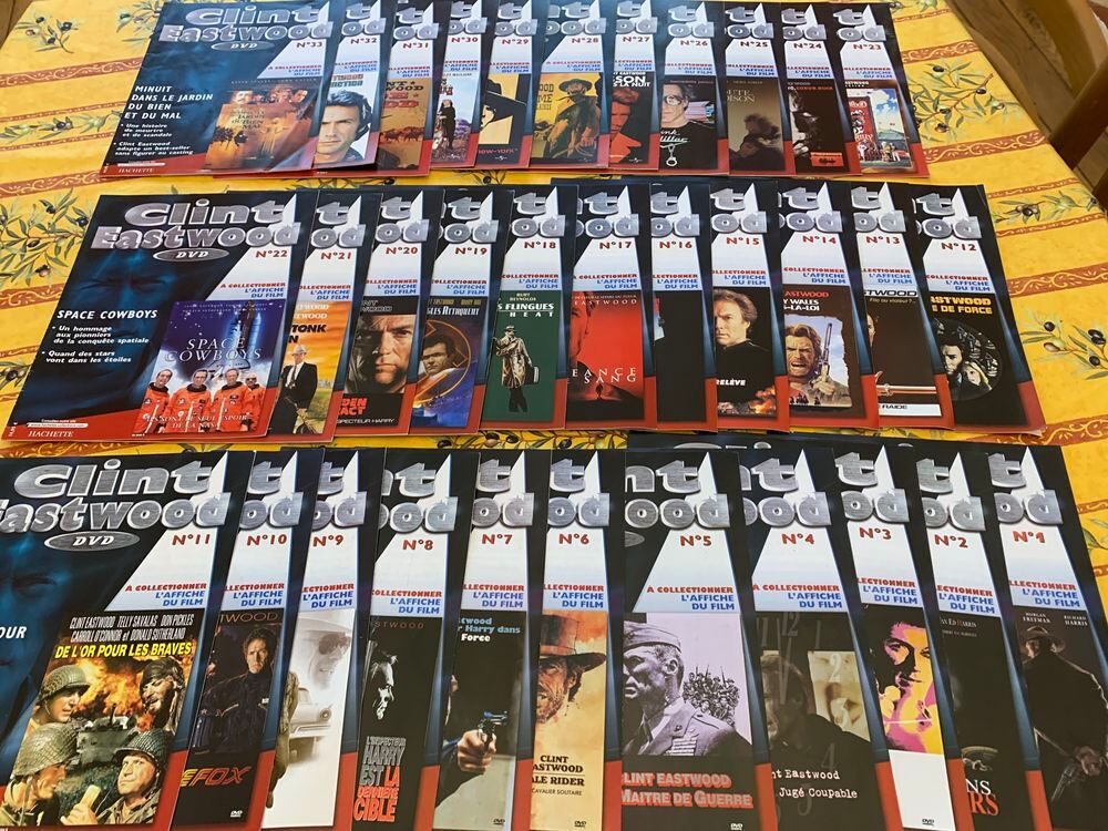 TRES BELLE COLLECTION DVD CLINT EASTWOOD DVD et blu-ray