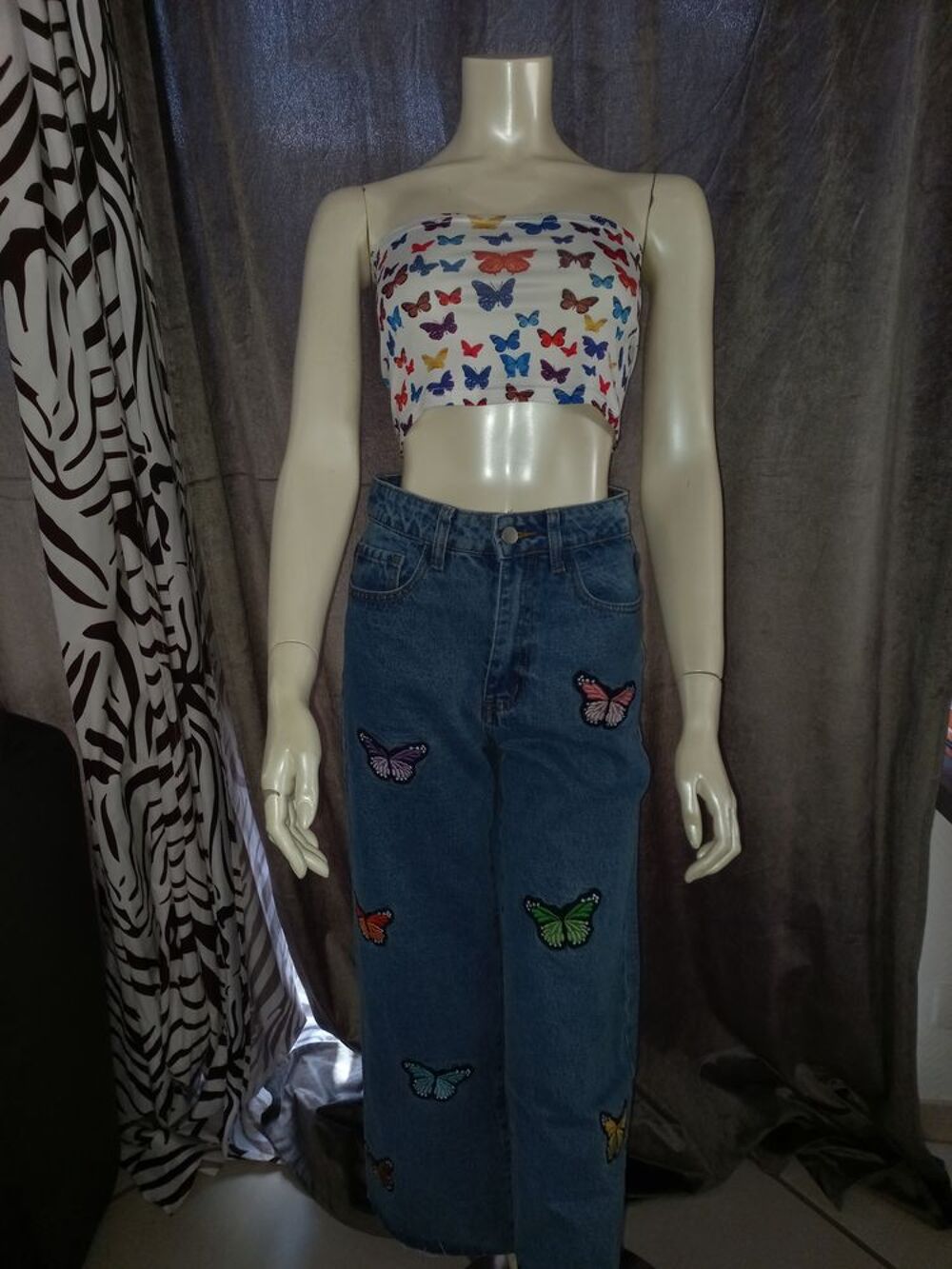 Ensemble Butterflies in love by Shein taille S neuf Vêtements