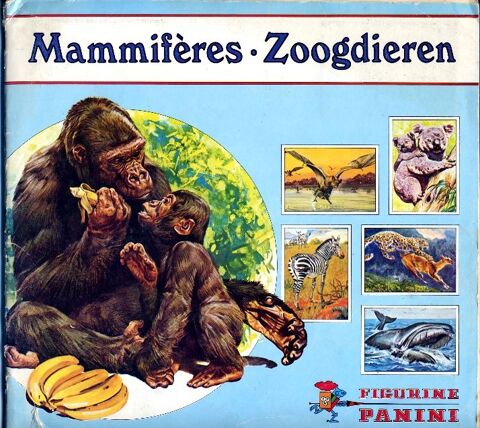 Album Mammif�res complet - Panini - 1976 45 Argenteuil (95)