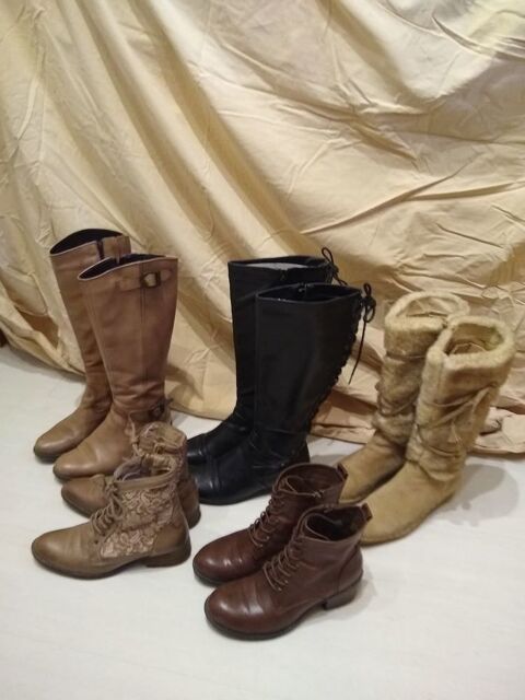 bottes et boots en cuir véritable  15 Brie-Comte-Robert (77)