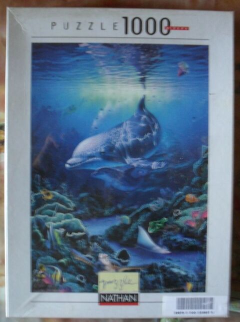 PUZZLE NEUF 1000 pi�ces sur le th�me Dauphin. 15 Montreuil (93)